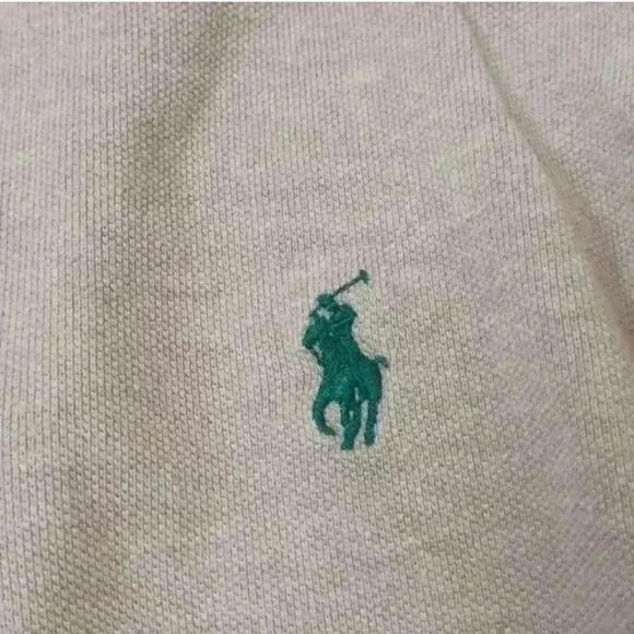Polo by Ralph Lauren Tan Long Sleeve Polo Shirt Classic Design - Picture 13 of 16